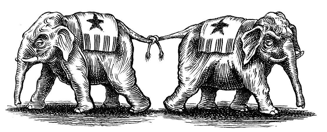 GOP Against Itself • Boston Globe Magazine