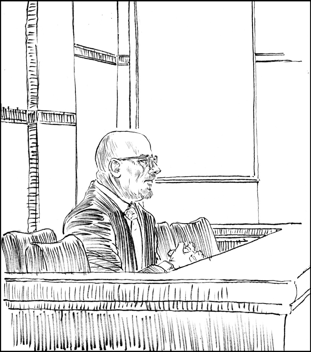 Courtroom Drawing • National Civil Rights Trial Competition