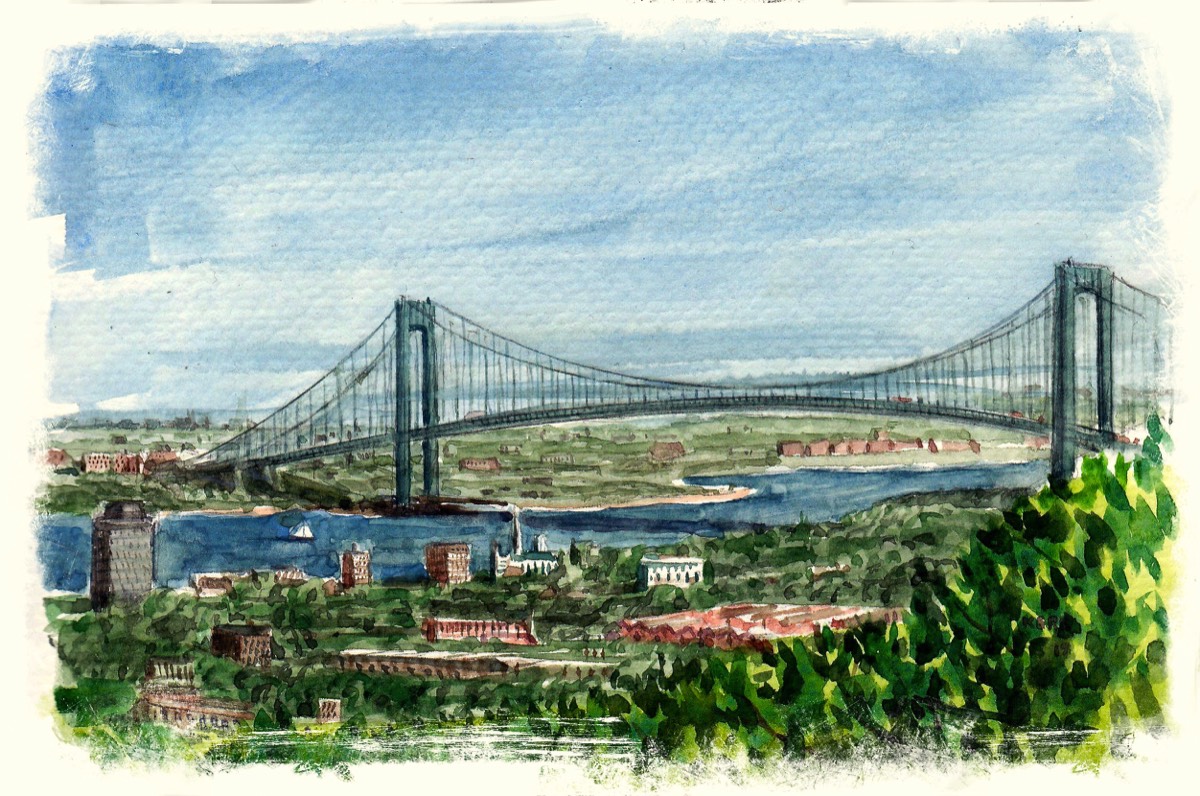 Verrazano Narrows from Staten Island