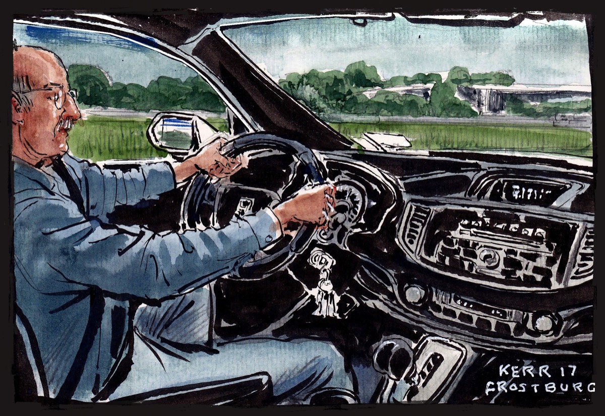 Joel Driving • Sketchbook