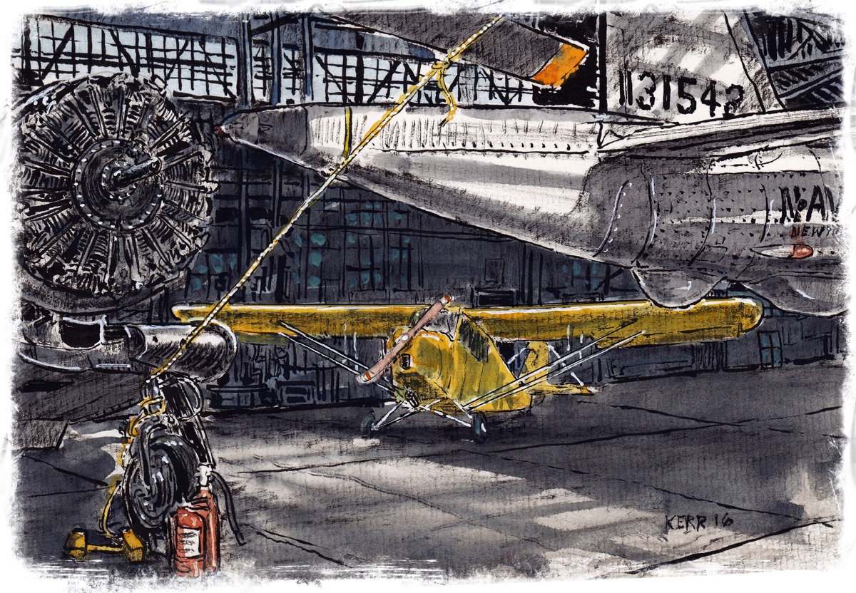 Floyd Bennett Field • Sketchbook