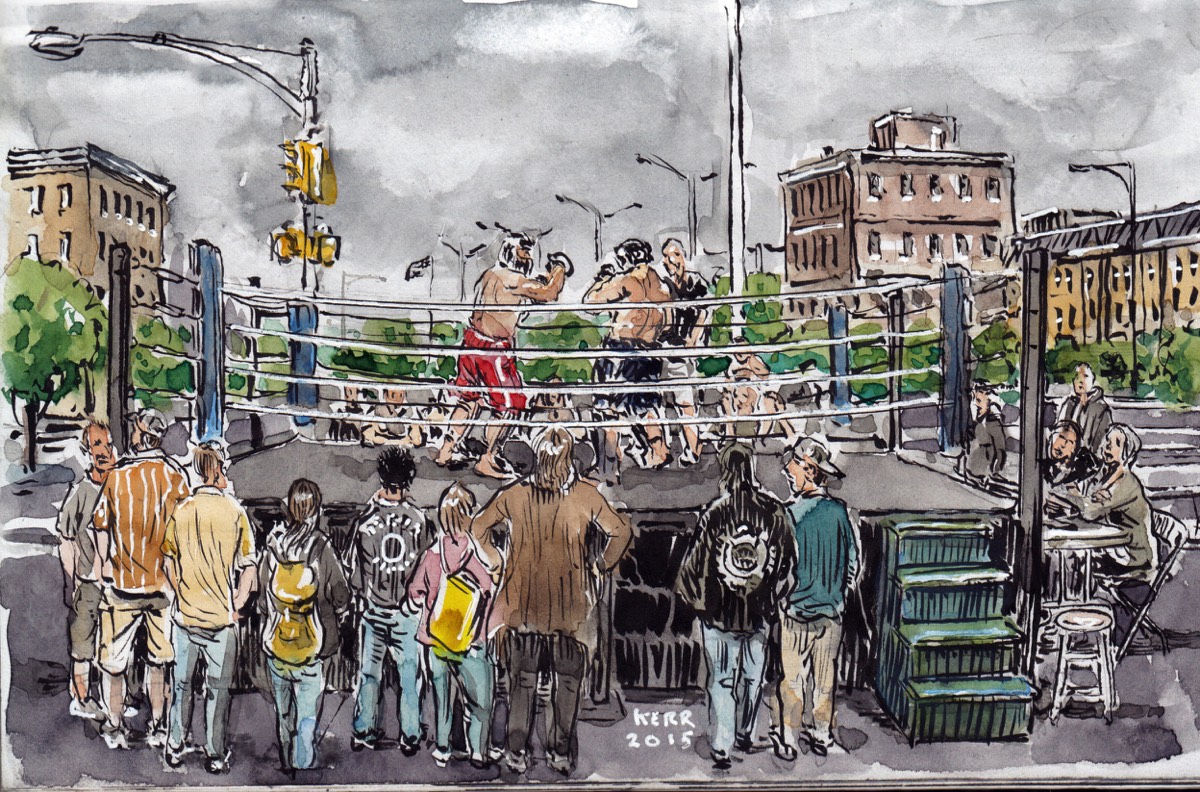 Boxing • Sketchbook